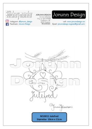 M10011 Julefred – Stitcherymønster