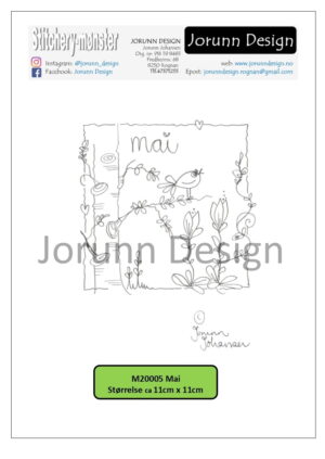 m20005 Mai – Stitcherymønster