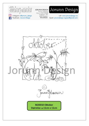 m20010 Oktober – Stitcherymønster