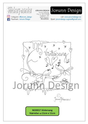 m20017 vintersang – Stitcherymønster