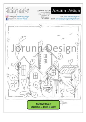 m20020 Hus 2 – Stitcherymønster