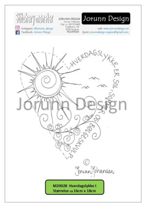 m20028 Hverdagslykke I – Stitcherymønster