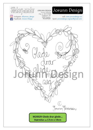 m20029 Glede drar glede…- Stitcherymønster