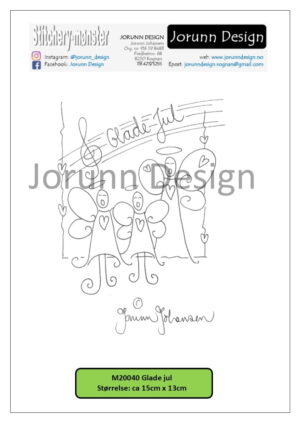 m20040 Glade jul – Stitcherymønster