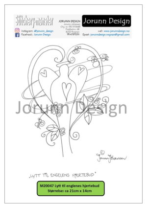 m20047 Lytt til englenes hjertebud – Stitcherymønster