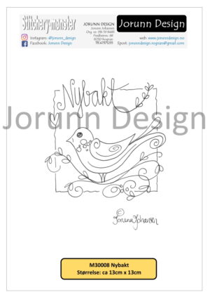 m30008 Nybakt – Stitcherymønster