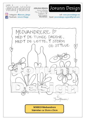 m30019  Medvandrere – Stitcherymønster