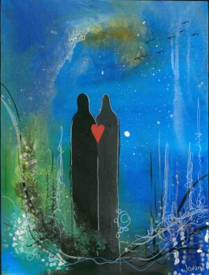 1119 Medvandrere 30×40