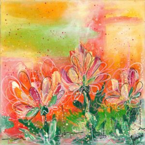 1126 Danse mot vår   40×40