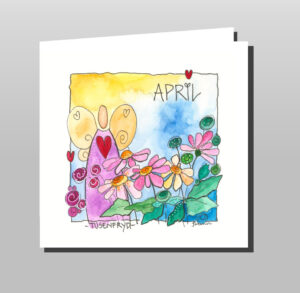 April (dobbelt kort)