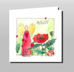 August (dobbelt kort)