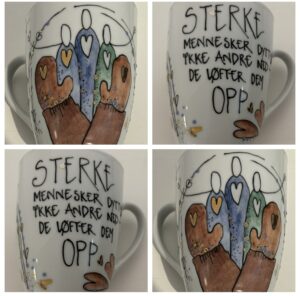 STERKE mennesker dytter ikke…