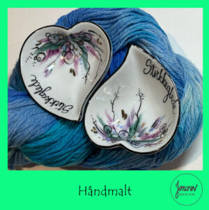 Hjerteskåler Strikkeglede 2pk