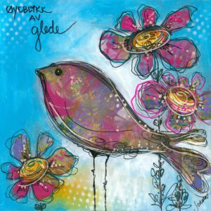 3105 Øyeblikk av glede (30x30cm)